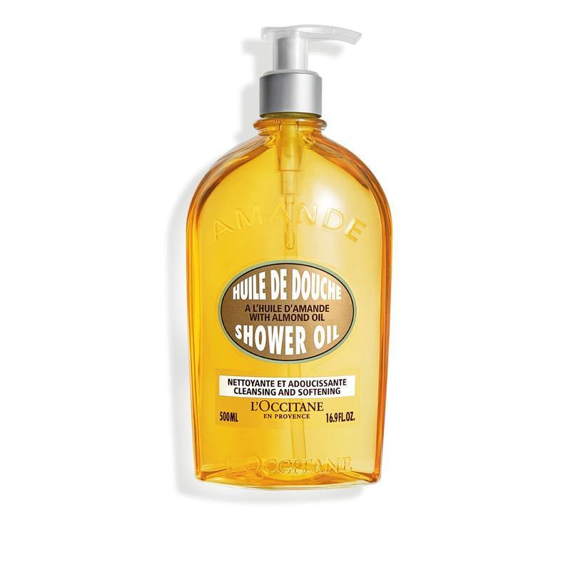 L'Occitane Cleansing & Softening Almond Shower Oil 16.90 Fl Oz